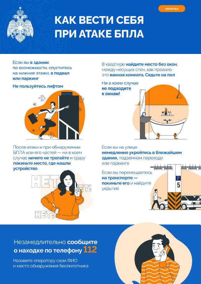 Как вести себя при а таке БПЛ