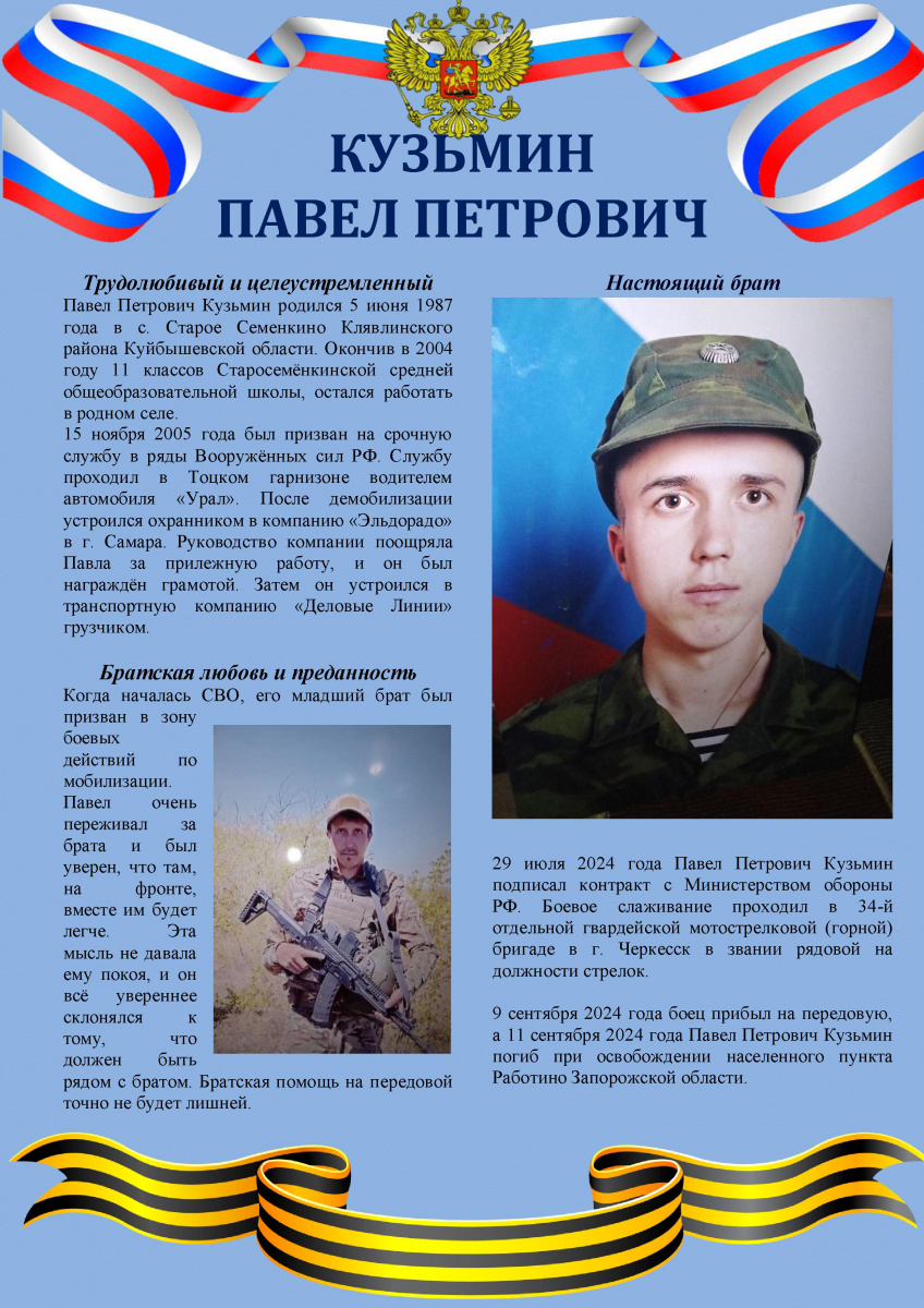 Кузьмин Павел Петрович