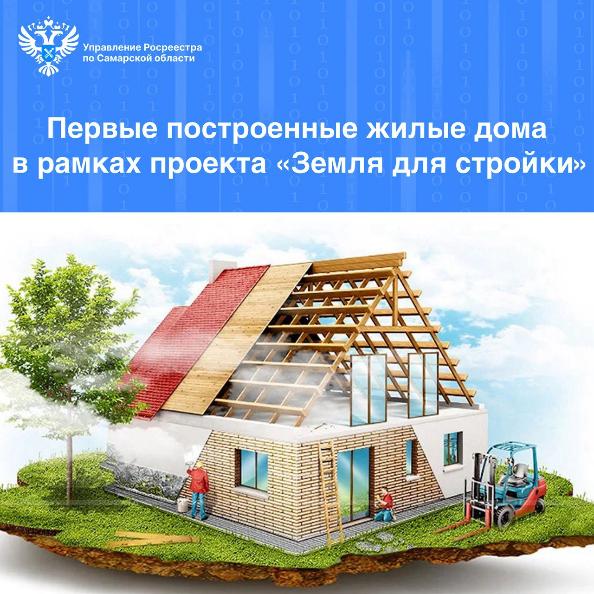 Первые построенные жилые дома в рамках проекта «Земля для стройки» Первые построенные жилые дома в рамках проекта «Земля для стройки»