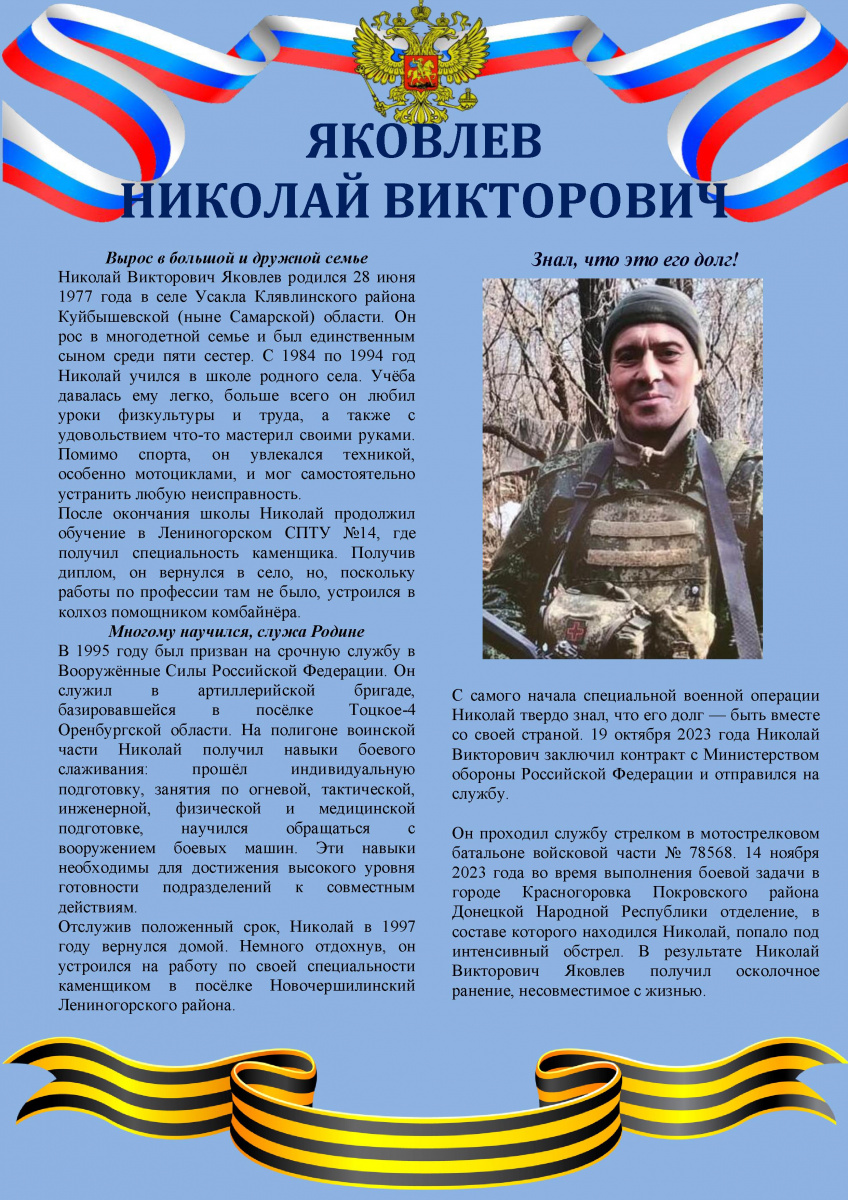 Яковлев Николай Викторович